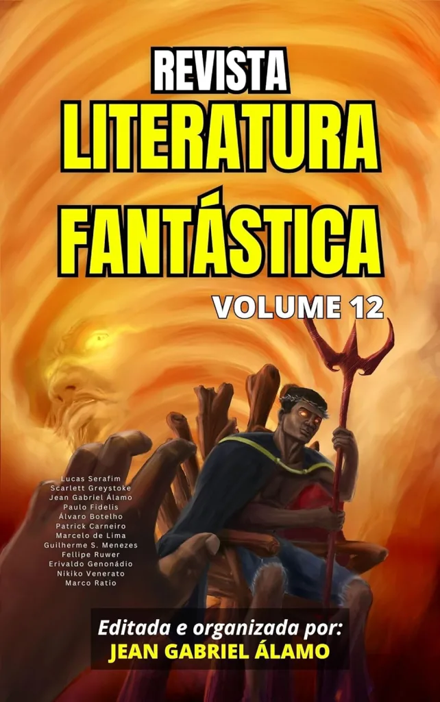 capa da décima segunda edição da revista pulp literatura fantástica